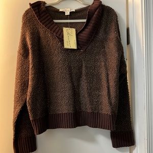 NWT Vintage Havana est. 1954 Hooded Sweater Size M